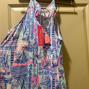 Lilly Pulitzer Multicolor Halter Dress